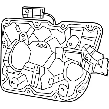 Панель передней двери, левая 68079291AB CHRYSLER