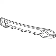 Накладка бампера 68158576AC CHRYSLER