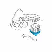 МОТОР ПЕЧКИ WJ1999-2001 05015860AA CHRYSLER