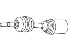 ПОЛУОСЬ 05189279AA CHRYSLER