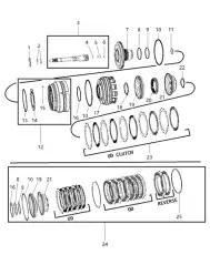 Ступица CHRYSLER 04799536AE