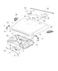 55361338AO КУЗОВНОЙ ЧЕХОЛ CHRYSLER