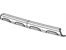 Накладка переднего бампера 55001049AA CHRYSLER