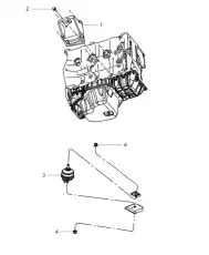 КРОНШТЕЙН ОПОРЫ ДВИГАТЕЛЯ 52125122AF CHRYSLER
