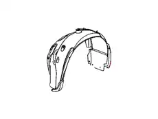 Подкрылок CHRYSLER 04389813AF