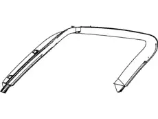 панель отделки 5й двери 1XW82DX9AB CHRYSLER