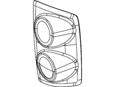 Фонарь задний CHRYSLER 55277302AC