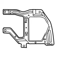 кронштейн бампера 68232454AA CHRYSLER