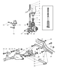 РЫЧАГ РУЛЕВОЙ TJ 05134991AA CHRYSLER