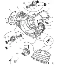 Поддон картера двигателя CHRYSLER 04800210AA