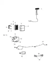 Фонарь габаритный CHRYSLER 68064721AA