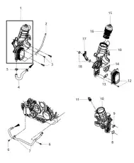  КОМПЛЕКТ ПРОКЛАДОК 68032202AA CHRYSLER