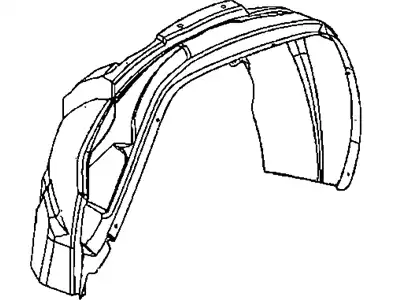 Подкрылок CHRYSLER 05303871AG