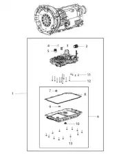 Прокладка масляного поддона CHRYSLER 52854760AA