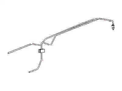 ТРУБКА ТОРМОЗНАЯ 52124132AC CHRYSLER