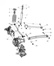  52060428AB ДЕМПФЕР АМОРТИЗАТОРА CHRYSLER