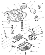 Масляный щуп CHRYSLER 04663862AE