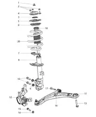  БОЛТ 06509096AA CHRYSLER