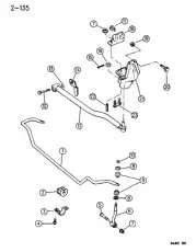 RETAINER 52087668 CHRYSLER