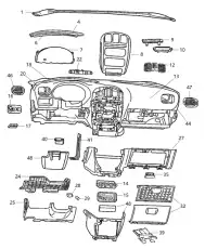  КЛИПСА 05028438AA CHRYSLER