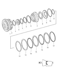 САЛЬНИК КПП 52107938AA CHRYSLER