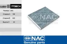 Салонный фильтр NAC 7738-CH