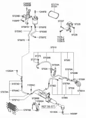 охладитель 575752D500 HYUNDAI