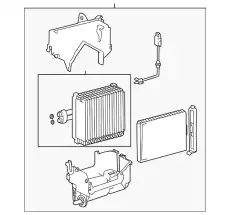 H EVAPORATOR UNIT 9760125050 HYUNDAI