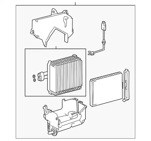 H EVAPORATOR UNIT 9760125050 HYUNDAI