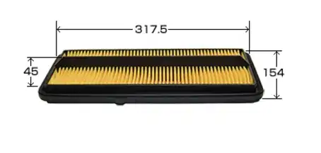 Фильтр воздушный JS ASAKASHI A753J