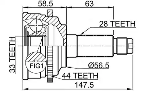 ШPУС КОМПЛЕКТ 122001 HDE