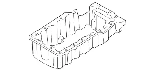 Поддон картера двигателя VAG 06A103601AA