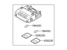 928101R0008M LAMP ASSY-O/HEAD CONSOLE MOBIS