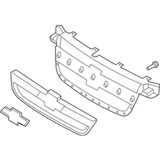 Решетка радиатора DAEWOO 96648529