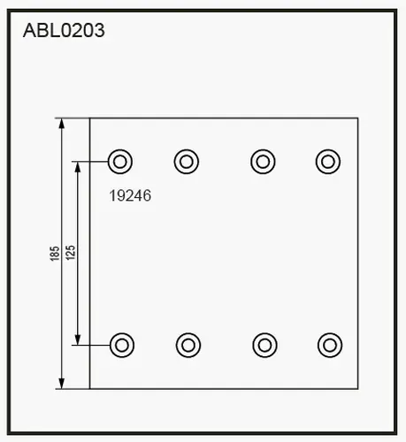 Тормозные Накладки ABL0203HD ALLIED NIPPON