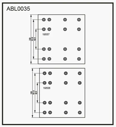 Накладки тормозные ALLIED NIPPON ABL1035
