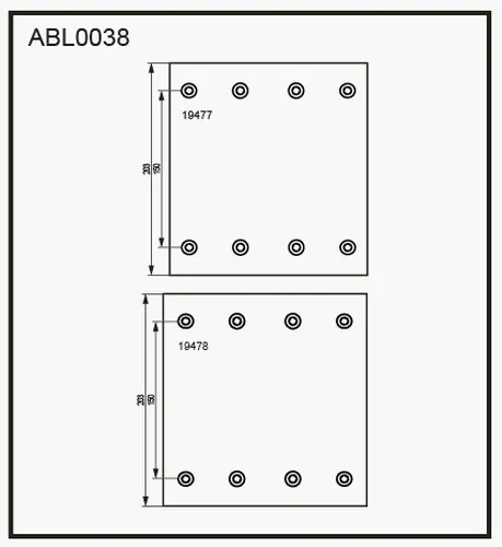 Тормозные Накладки ABL1038 ALLIED NIPPON
