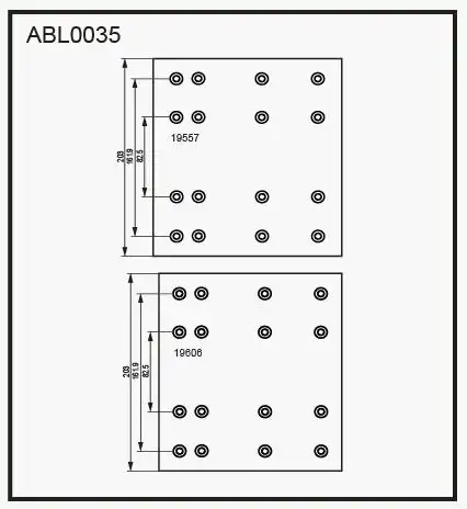 Тормозные Накладки ABL0035 ALLIED NIPPON