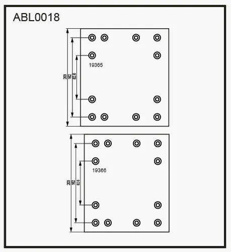 Тормозные Накладки ABL2018 ALLIED NIPPON