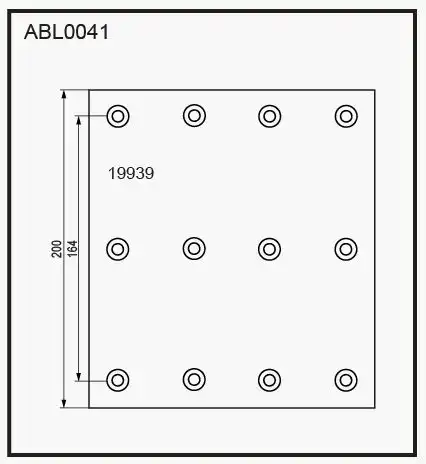 Накладки тормозные ALLIED NIPPON ABL0041