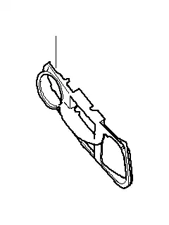 Решетка бампера BMW 51117061660