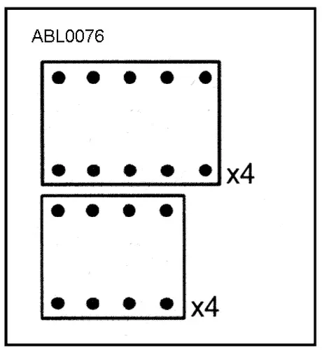 ТОРМОЗНЫЕ НАКЛАДКИ ABL0076HD ALLIED NIPPON