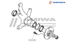 01-34-148 ШПИЛЬКА КОЛЁСНАЯ AMIWA