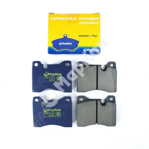 Тормозные колодки дисковые MARKON 1600150