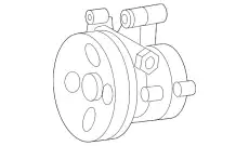 Насос гидроусилителя руля MB 004 466 91 01 80