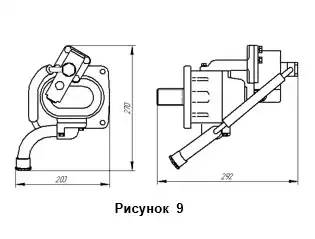 Насос гидроусилителя руля БААЗ 64221-3407008