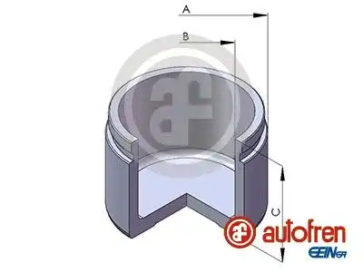поршень суппорта передний.!\ VW/Skoda/SEAT D025655 AUTOFREN
