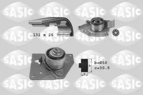 ремкомплект ГРМ с помпой Mits 3904032 SASIC