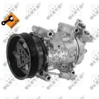 компрессор кондиционера Renault Clio 1.2-1.6 16V 05> 32744 NRF