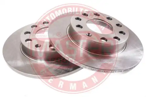 Тормозной диск MASTER-SPORT 24011002611-SET-MS